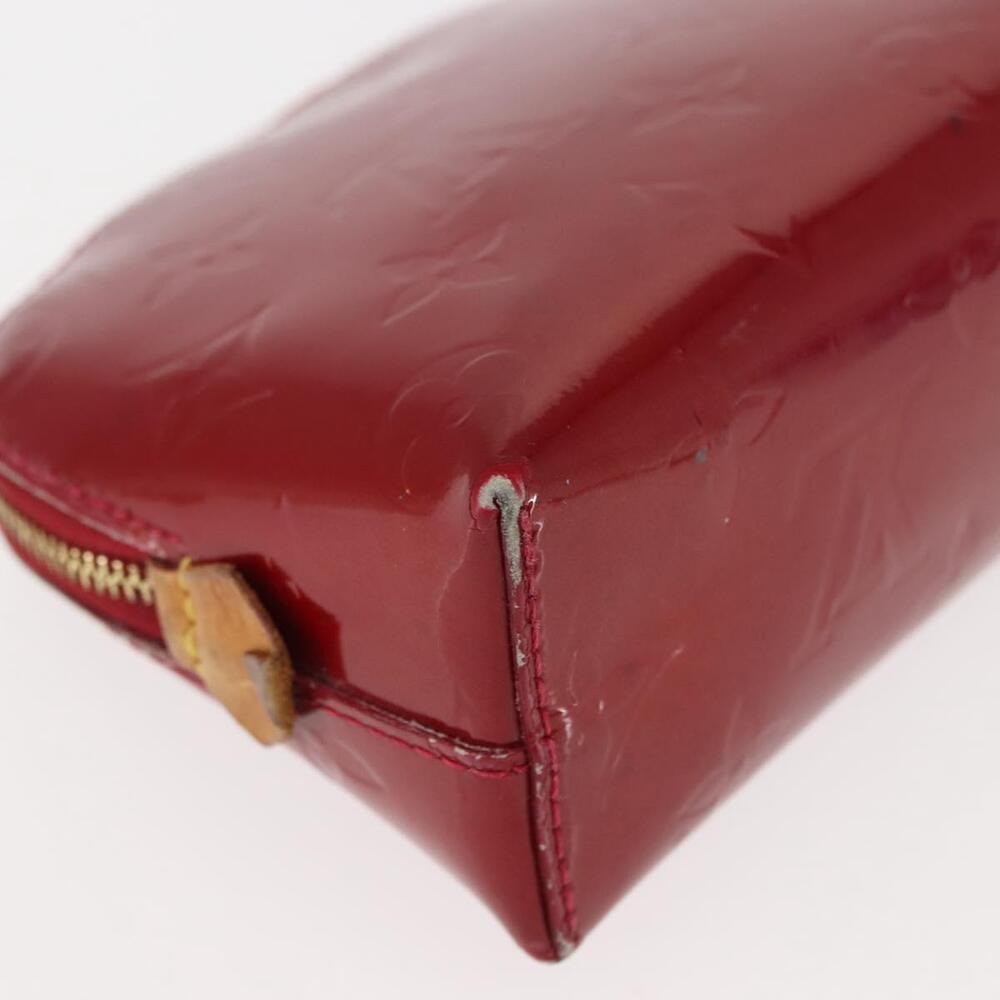 LOUIS VUITTON Monogram Vernis Pochette Pouch Rose Indian M90009 LV Auth BA6716 - Picture 15 of 16